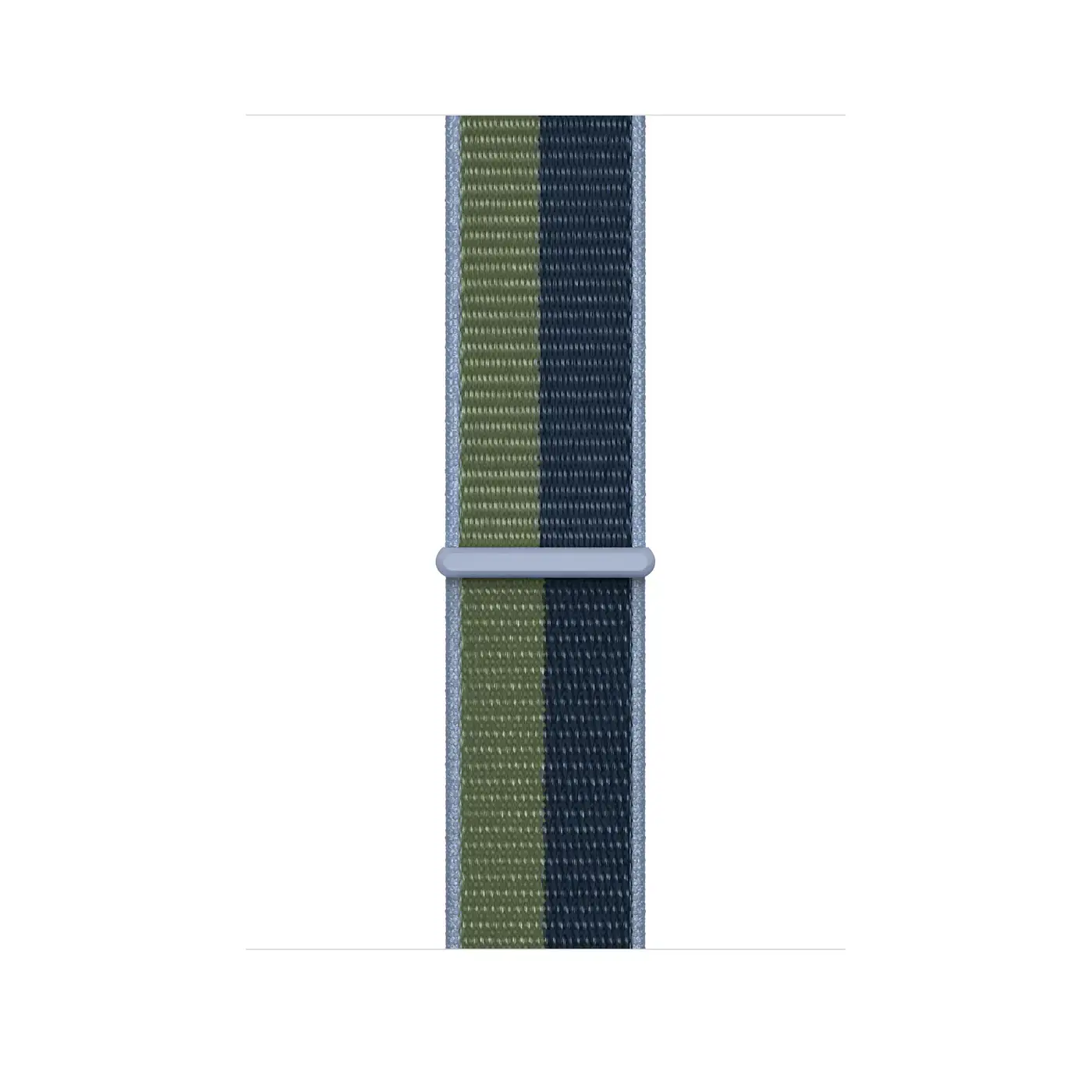 Apple Watch Series 7 GPS 45mm Blue Aluminum Case (MKNR3) with Abyss Blue/Moss Green Sport Loop (ML313)