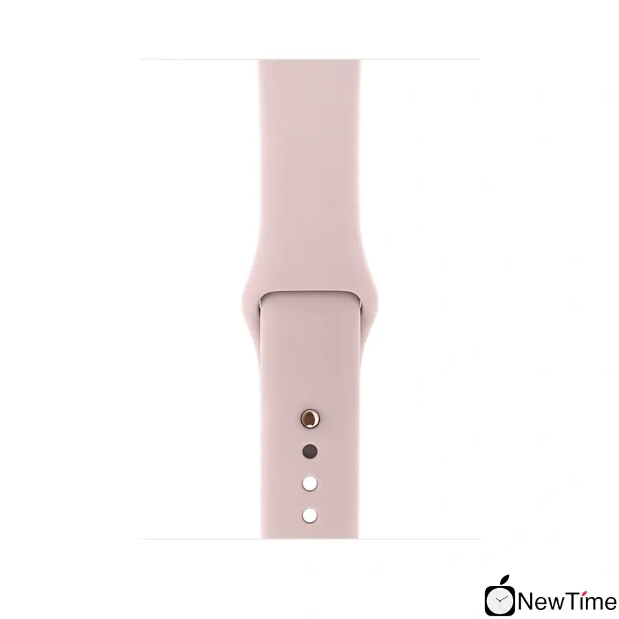 Apple Watch Series 3 (GPS) 42mm Gold Aluminum Case with Pink Sand Sport Band (MQL22)