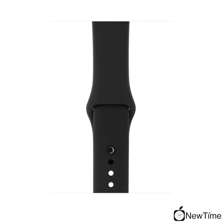 Apple Watch Series 3 GPS Cellular 38mm Space Gray Aluminum Case with Black Sport Band MQJP2 MTGH2 NewTime