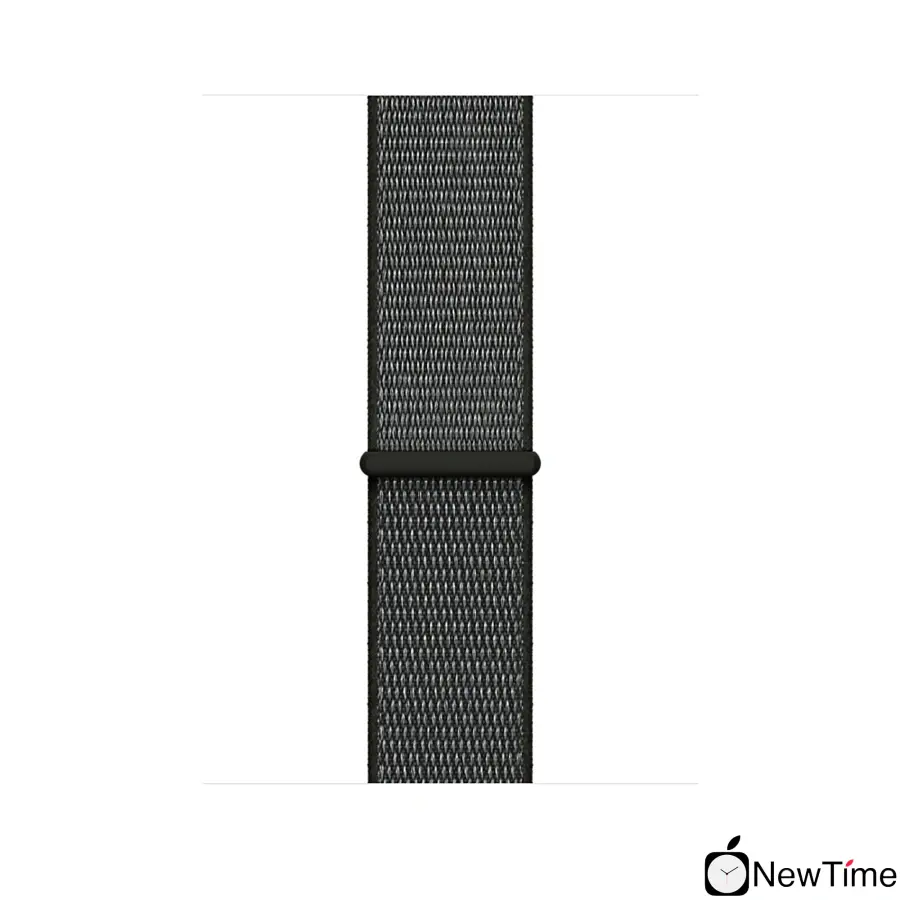 Apple Watch Series 3 (GPS + Cellular) 38mm Space Gray Aluminum Case with Dark Olive Sport Loop (MQJT2)