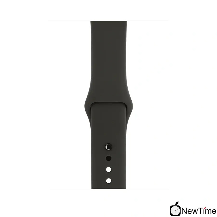 Apple Watch Series 3 (GPS + Cellular) 38mm Space Gray Aluminum Case with Gray Sport Band (MR2W2, MQKG2, MR2Y2)