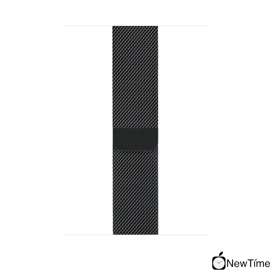 Apple Watch Series 3 (GPS + Cellular) 42mm Space Black Stainless Steel Case with Space Black Milanese Loop (MR1L2, MR1V2)
