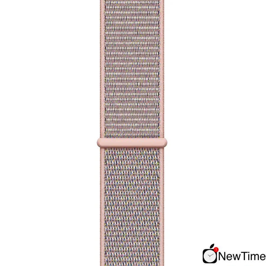 Apple Watch Series 4 (GPS + Cellular) 44mm Gold Aluminium Case with Pink Sand Sport Loop (MTV12, MTVX2)