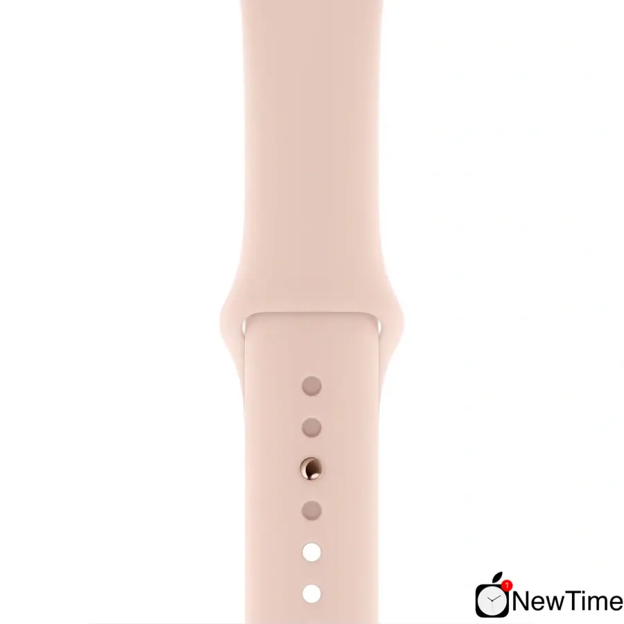 Apple Watch Series 4 (GPS + Cellular) 40mm Gold Aluminum Case with Pink Sand Sport Band (MTUJ2, MTVG2)