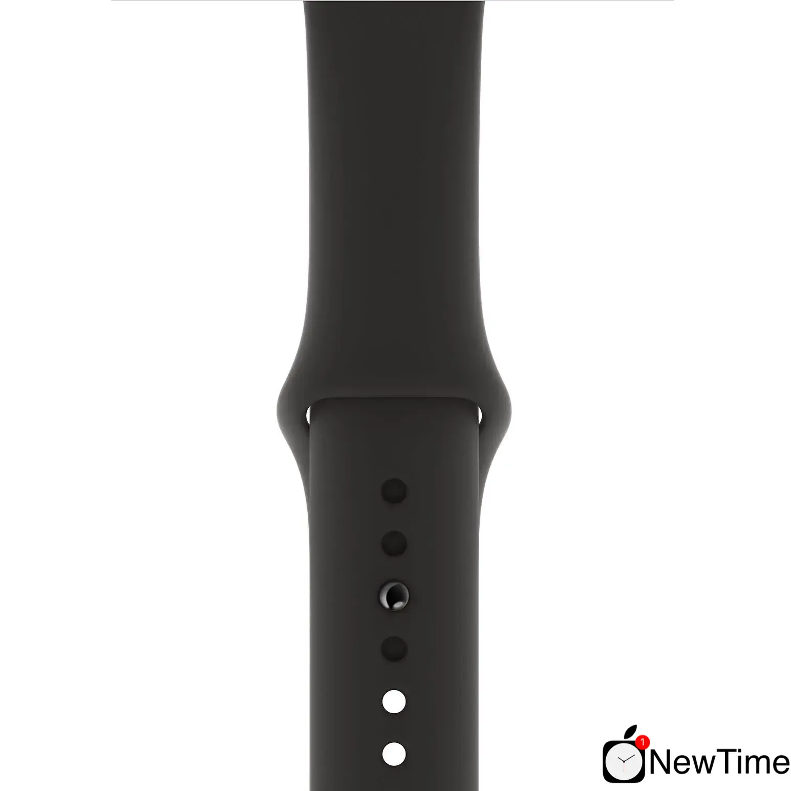 Apple Watch Series 4 (GPS) 44mm Space Gray Aluminium Case with Black Sport Band (MU6D2)