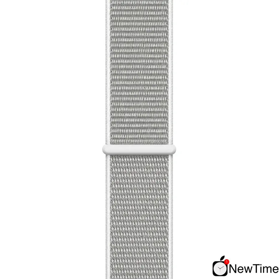 Apple Watch Series 4 (GPS + Cellular) 44mm Silver Aluminium Case with Seashell Sport Loop (MTUV2, MTVT2)