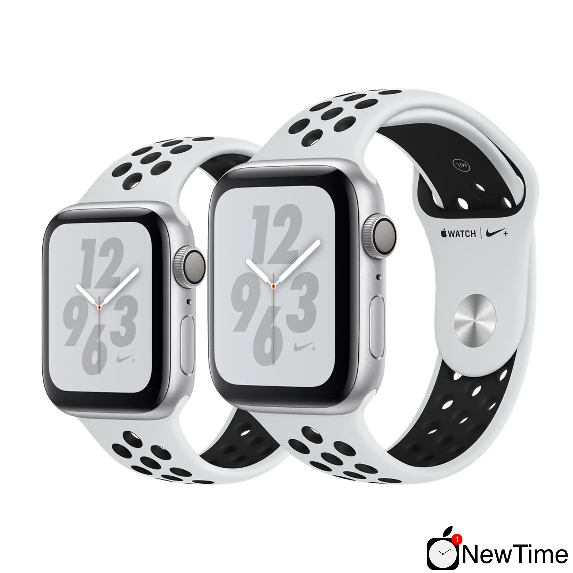 Apple Watch Series 4 Nike + (GPS) 40mm Silver Aluminium Case with Pure Platinum / Black Nike Sport Band (MU6H2)