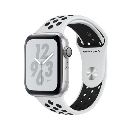 Apple Watch Series 4 Nike+ (GPS) 40mm Silver Aluminium Case with Pure Platinum/Black Nike Sport Band (MU6H2)