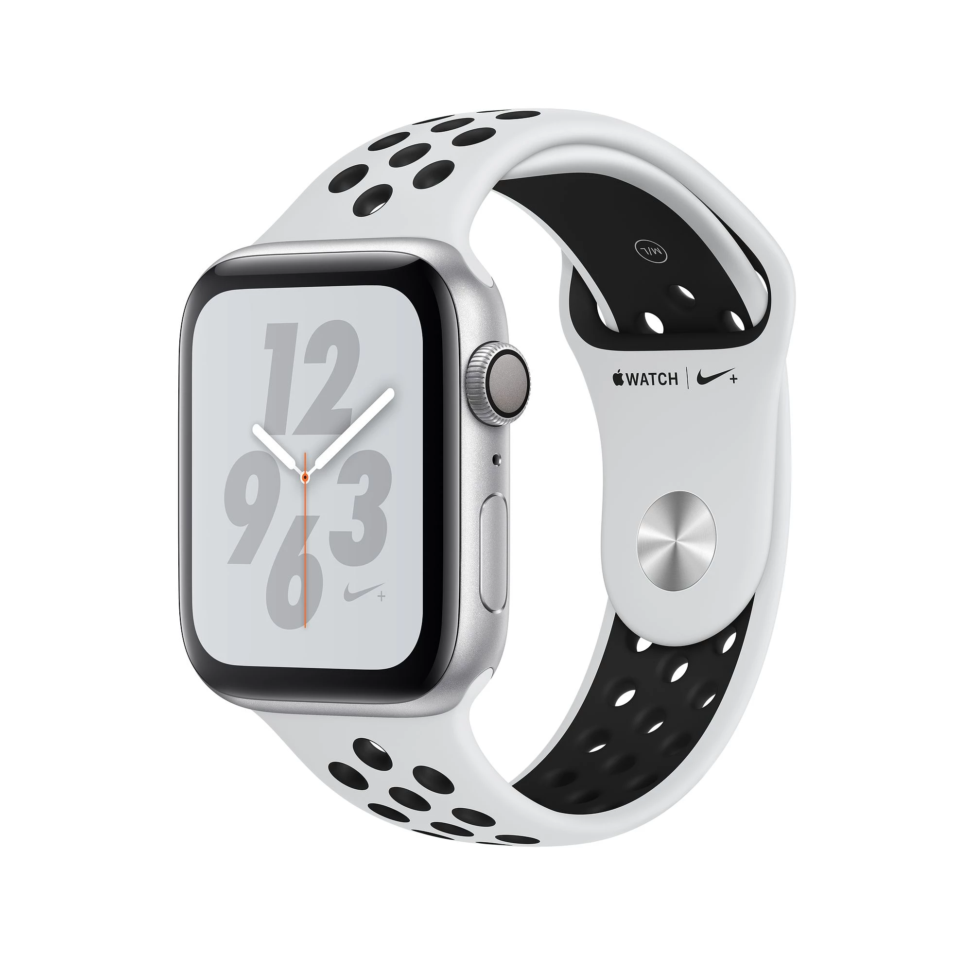 Apple Watch Series 4 Nike + (GPS) 40mm Silver Aluminium Case with Pure Platinum / Black Nike Sport Band (MU6H2)