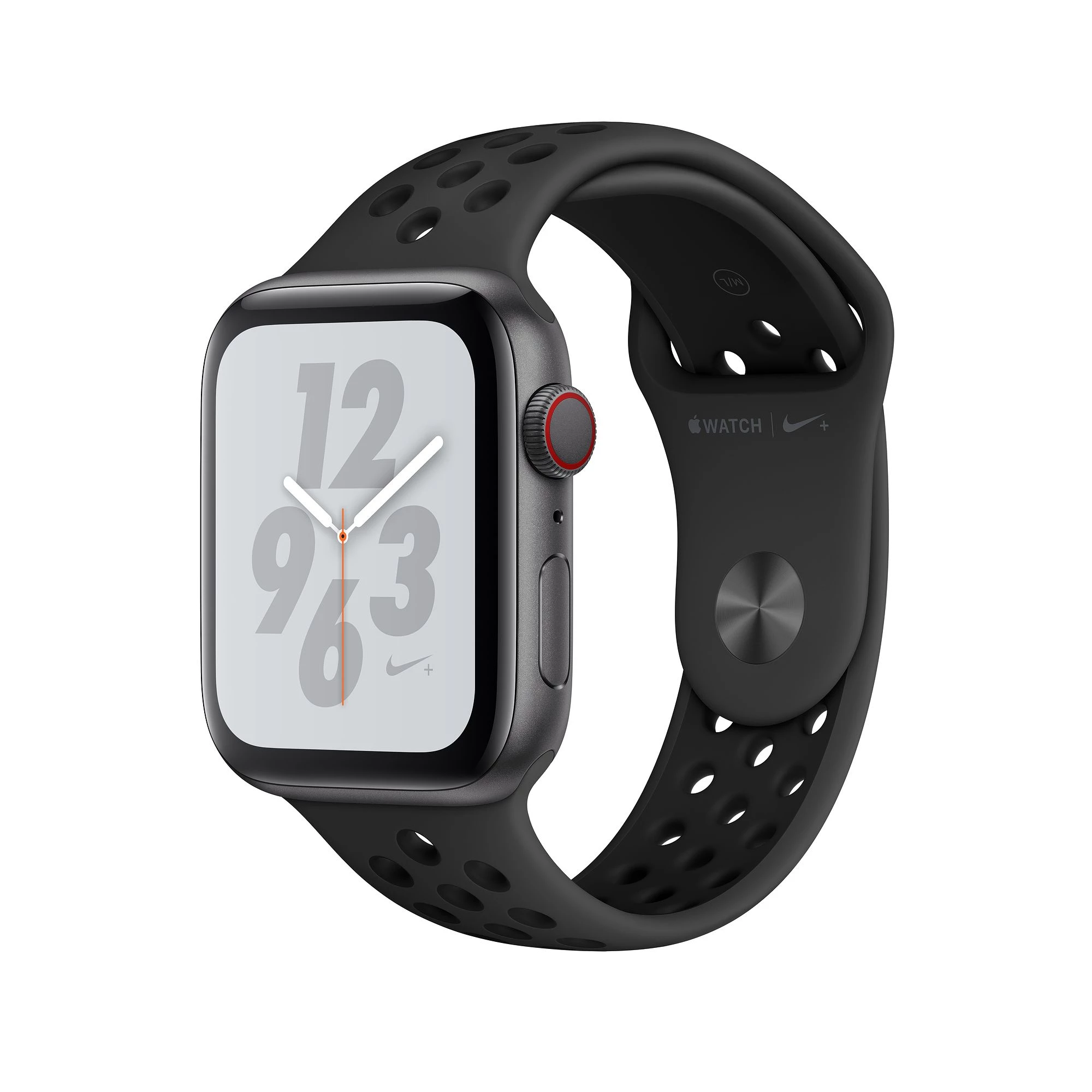Apple Watch Series 4 Nike + (GPS + Cellular) 40mm Space Gray Aluminium Case with Anthracite / Black Nike Sport Band (MTX82, MTXG2)