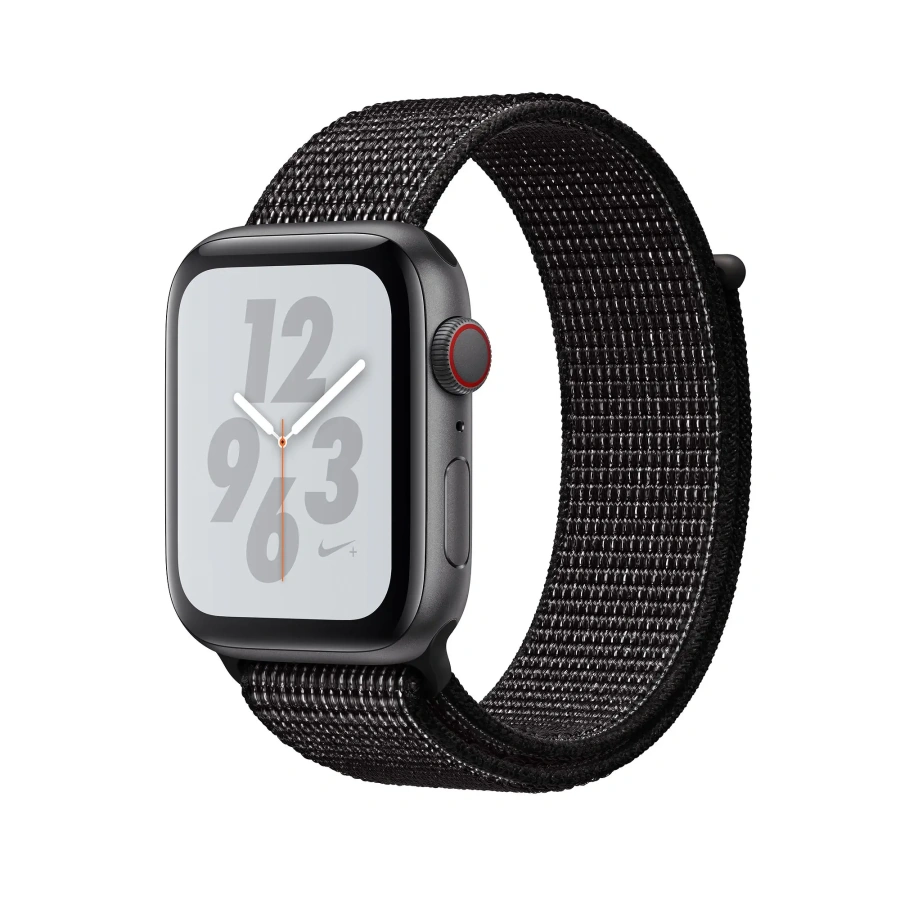 Apple Watch Series 4 Nike+ (GPS + Cellular) 40mm Space Gray Aluminium Case with Black Nike Sport Loop (MTX92, MTXH2)