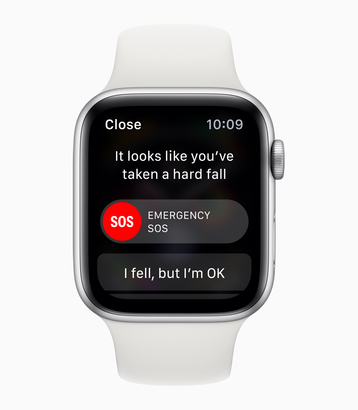 Apple Watch Series 4 Nike + (GPS + Cellular) 40mm Silver Aluminium Case with Pure Platinum / Black Nike Sport Band (MTV92, MTX62)
