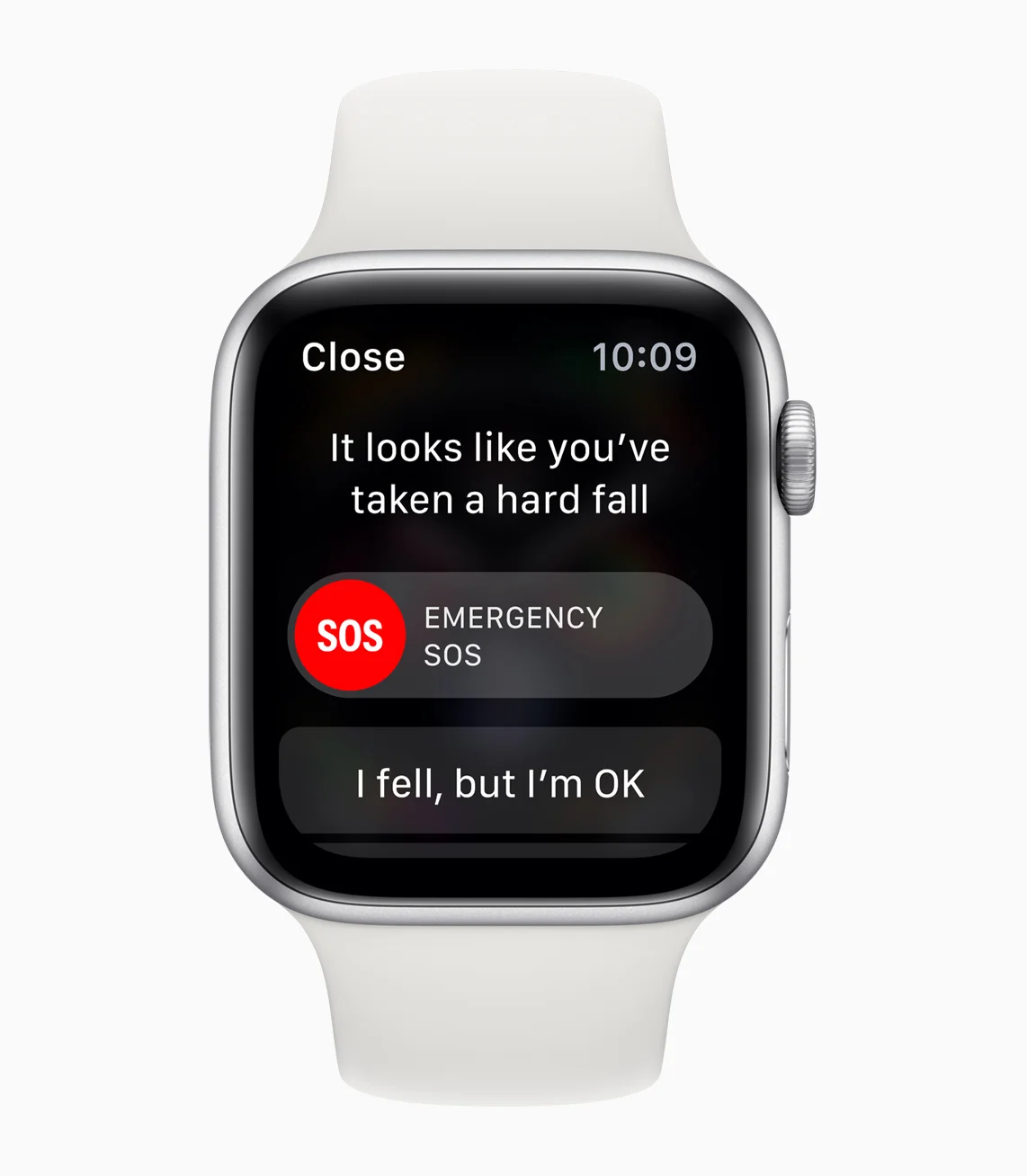Apple Watch Series 4 Nike + (GPS + Cellular) 40mm Silver Aluminium Case with Pure Platinum / Black Nike Sport Band (MTV92, MTX62)