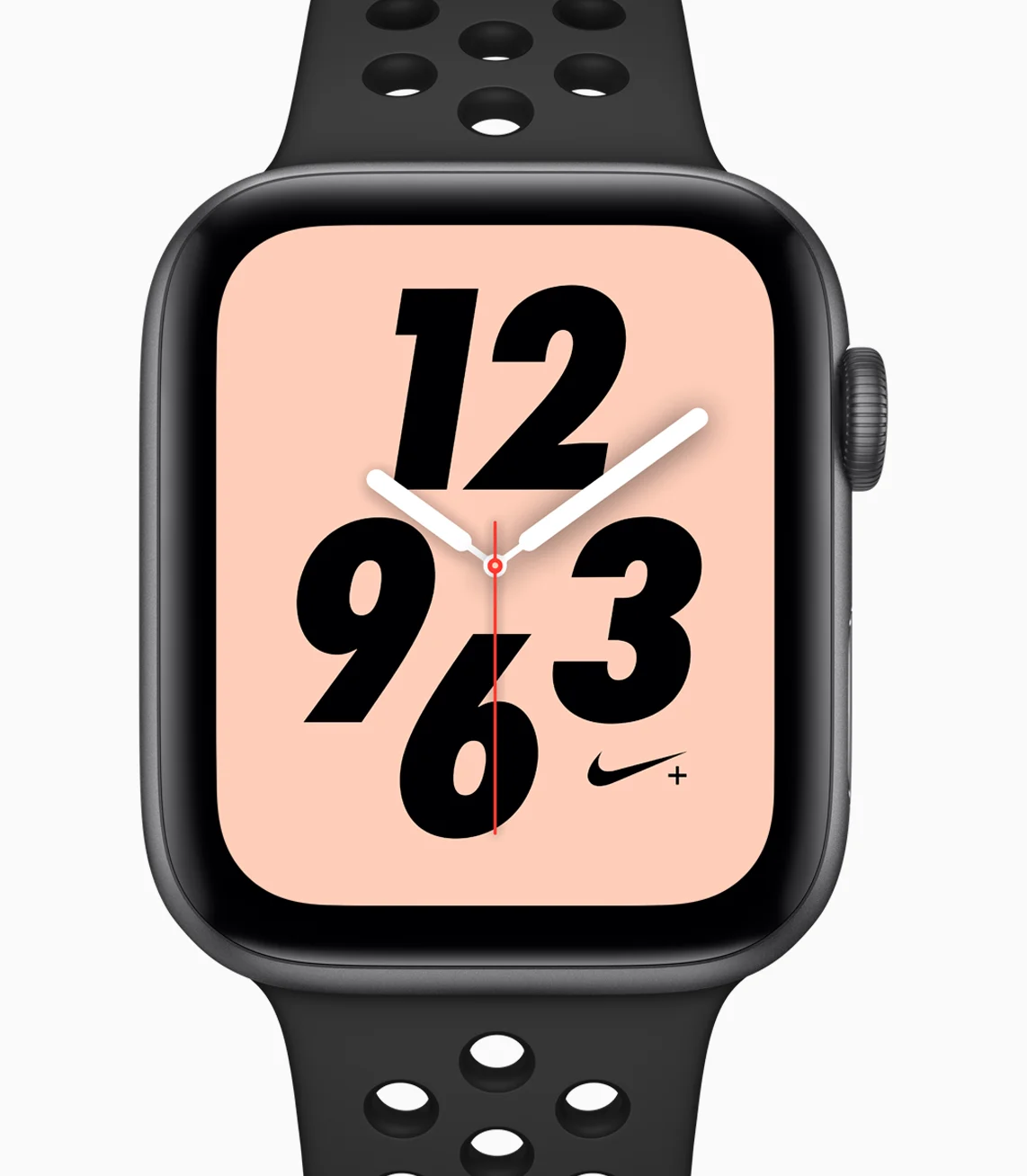 Apple Watch Series 4 Nike + (GPS + Cellular) 40mm Silver Aluminium Case with Pure Platinum / Black Nike Sport Band (MTV92, MTX62)