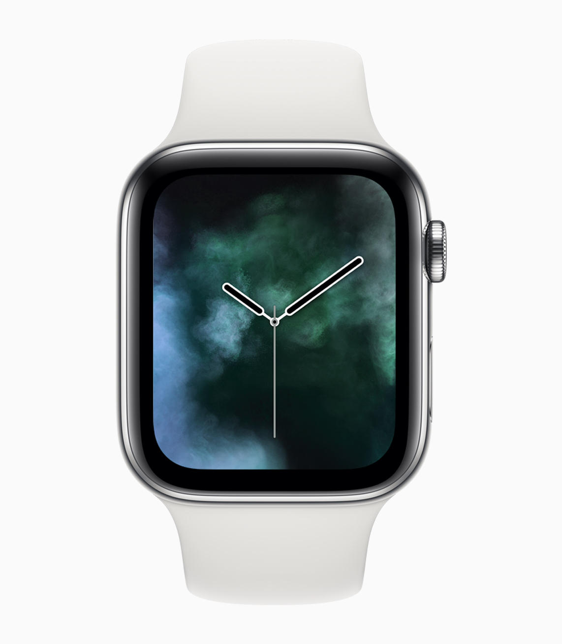 Apple Watch Series 4 Nike + (GPS + Cellular) 40mm Silver Aluminium Case with Pure Platinum / Black Nike Sport Band (MTV92, MTX62)