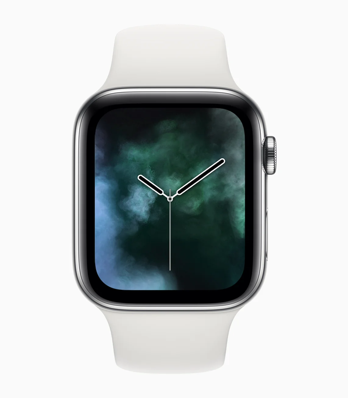 Apple Watch Series 4 Nike + (GPS + Cellular) 40mm Silver Aluminium Case with Pure Platinum / Black Nike Sport Band (MTV92, MTX62)
