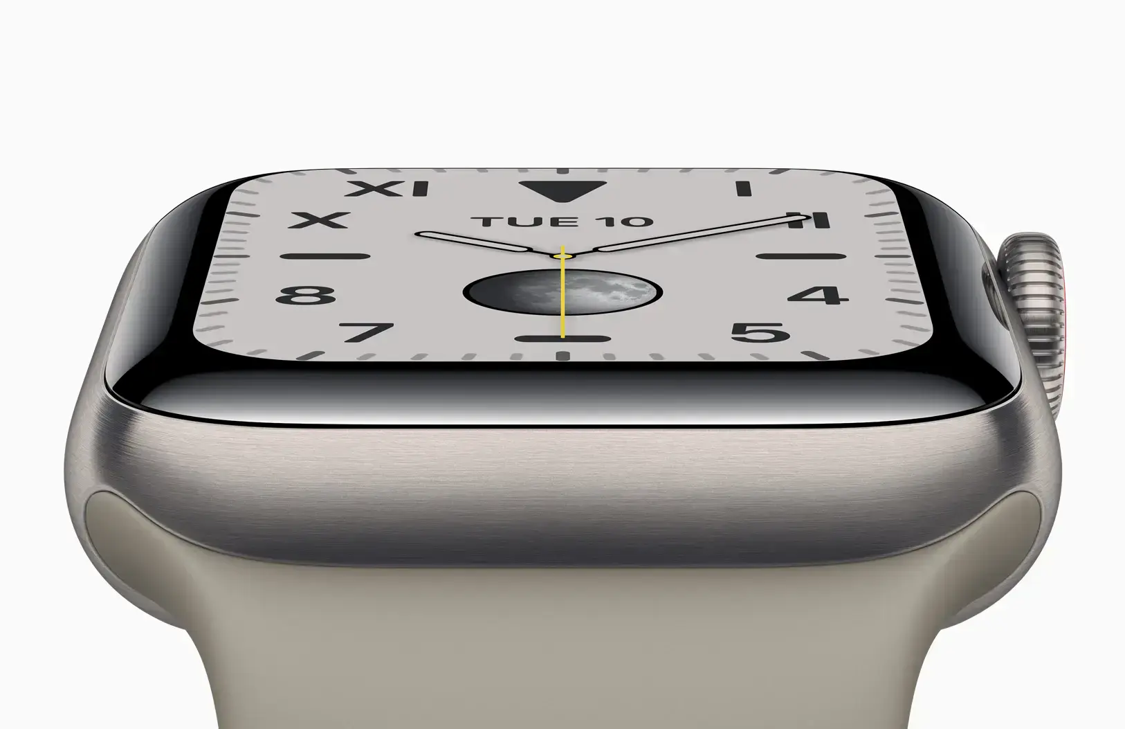 Apple Watch Series 5 GPS 44mm Space Gray Aluminum Case with Pine Green Sport Band (MWT52)