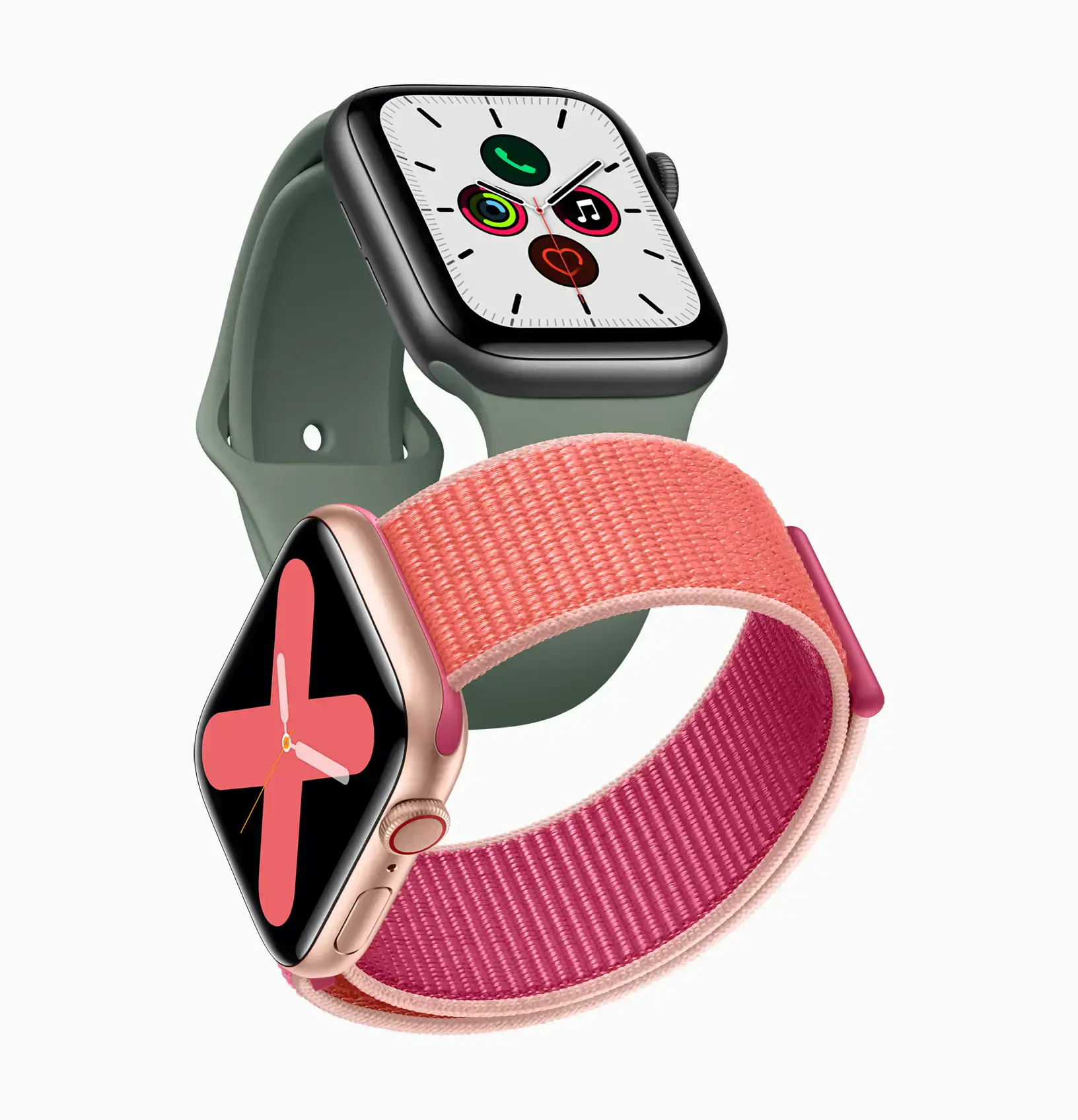 Apple Watch Edition Series 5 GPS + Cellular 44mm White Ceramic Case with White Sport Band (MWR72, MWQU2)