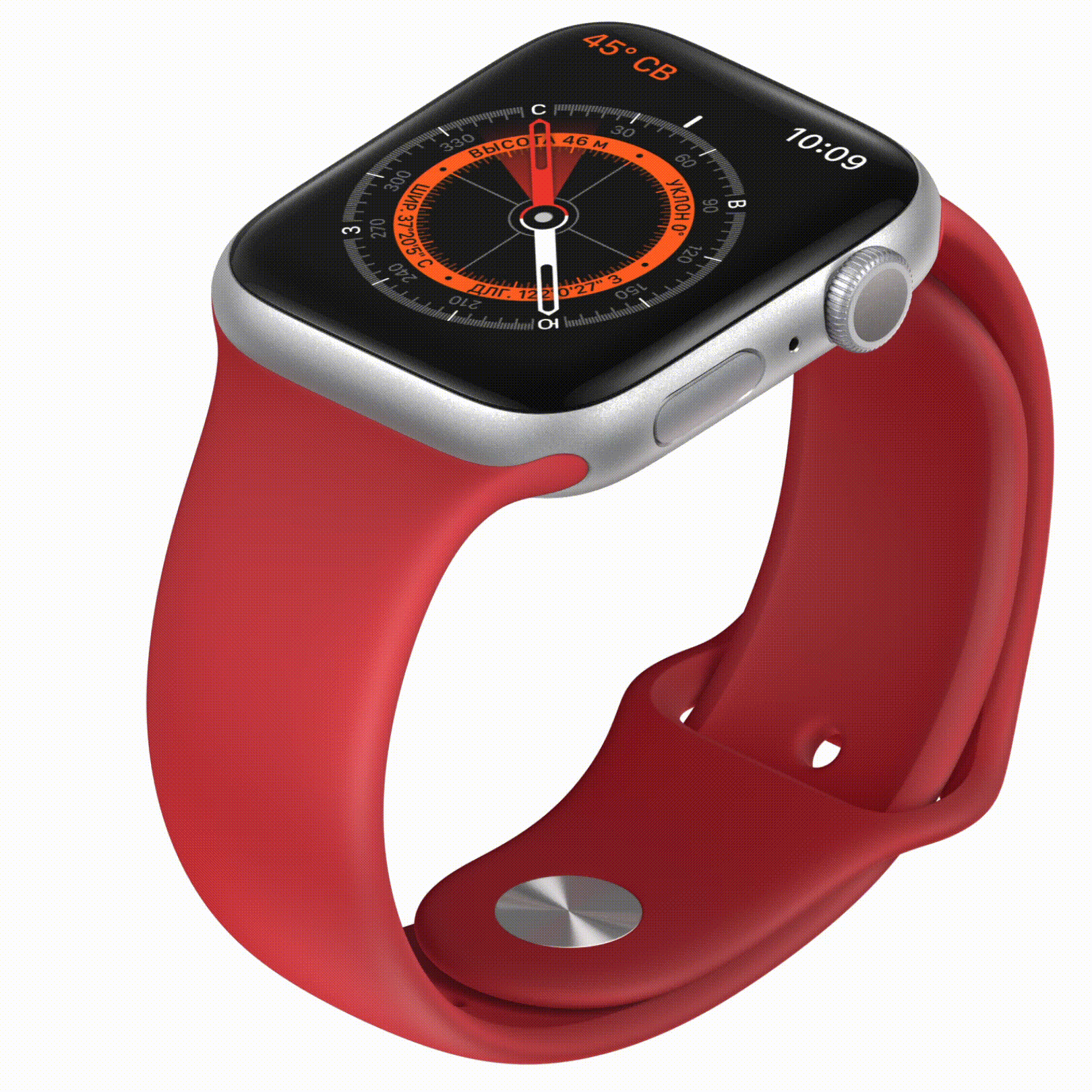 Apple Watch Edition Series 5 GPS + Cellular 44mm White Ceramic Case with White Sport Band (MWR72, MWQU2)