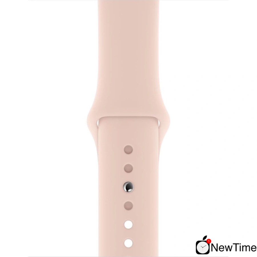 Apple Watch Series 5 GPS + Cellular 40mm Gold Aluminum Case with Pink Sand Sport Band (MWWP2, MWX22)