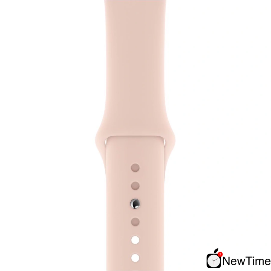 Apple Watch Series 5 GPS + Cellular 44mm Gold Aluminum Case with Pink Sand Sport Band (MWW02, MWWD2)