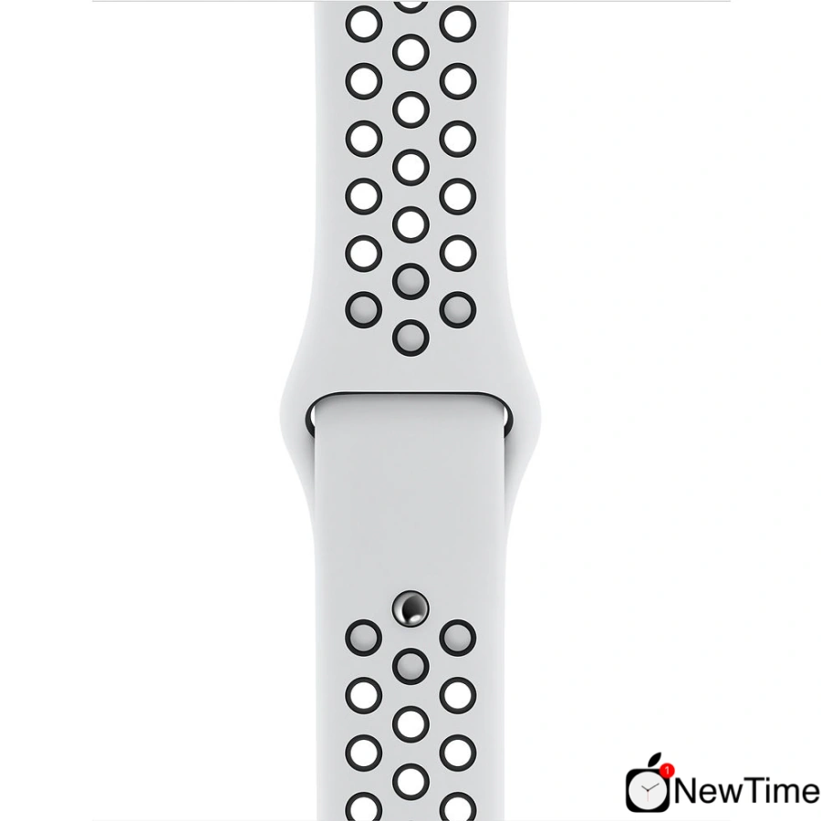 Apple Watch Series 5 Nike GPS + Cellular 40mm Silver Aluminium Case with Pure Platinum/Black Nike Sport Band (MX372, MX3C2)