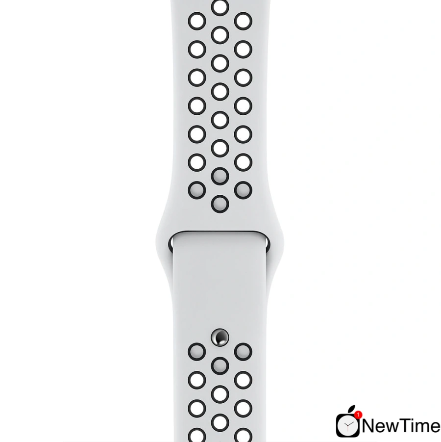 Apple Watch Series 5 Nike GPS 44mm Silver Aluminium Case with Pure Platinum / Black Nike Sport Band (MX3V2)