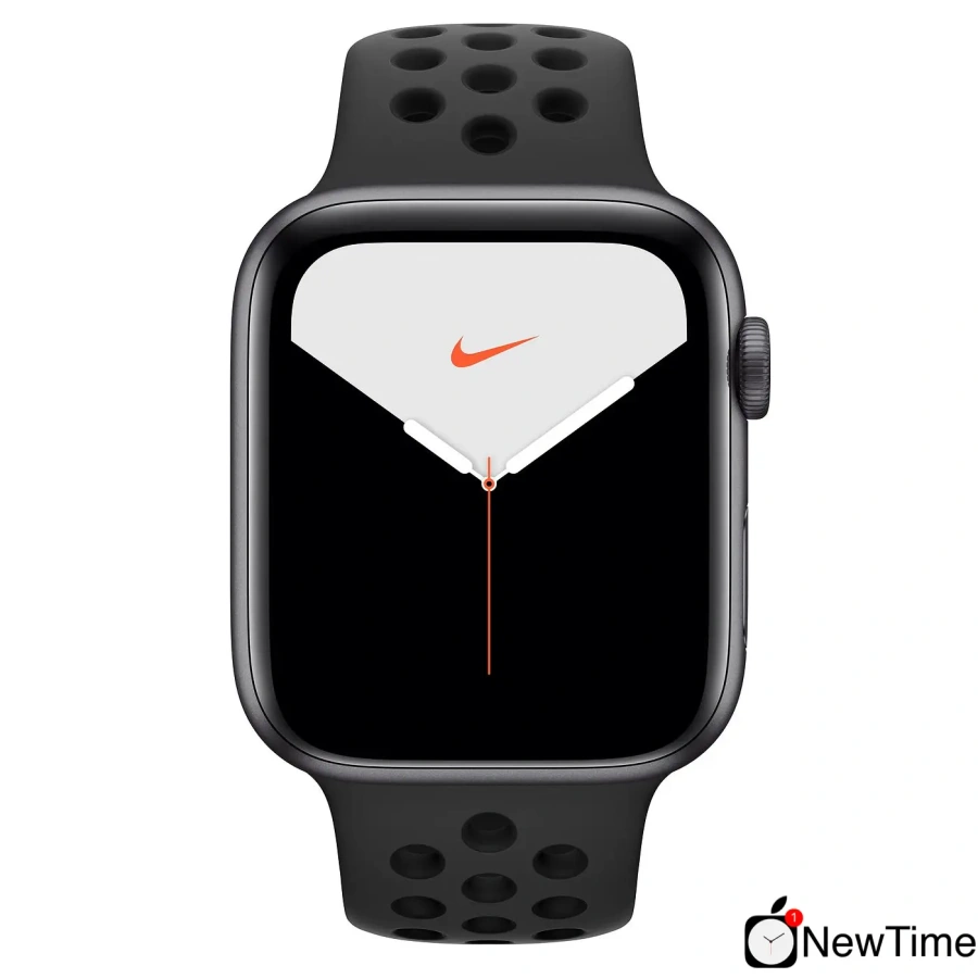 Apple Watch Series 5 Nike GPS + Cellular 44mm Space Gray Aluminium Case with Anthracite/Black Nike Sport Band (MX3A2, MX3F2)