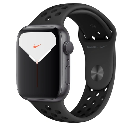 Apple Watch Series 5 Nike GPS 44mm Space Gray Aluminium Case with Anthracite/Black Nike Sport Band (MX3W2)