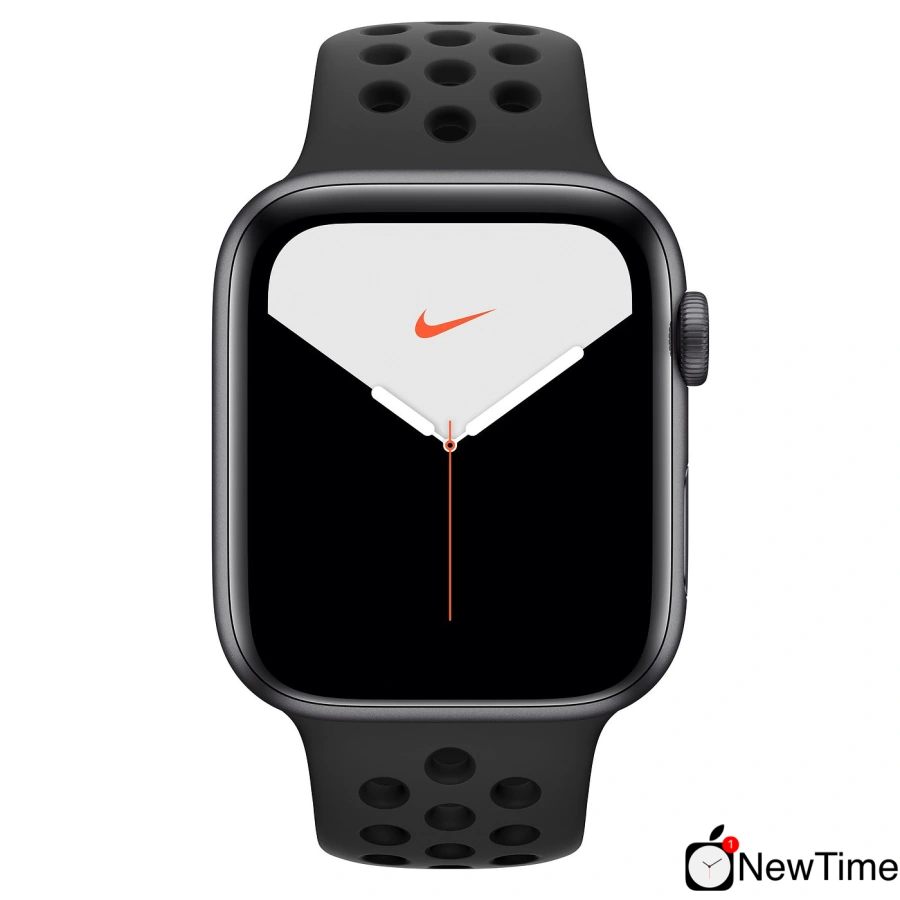 Apple Watch Series 5 Nike GPS 44mm Space Gray Aluminium Case with Anthracite / Black Nike Sport Band (MX3W2)