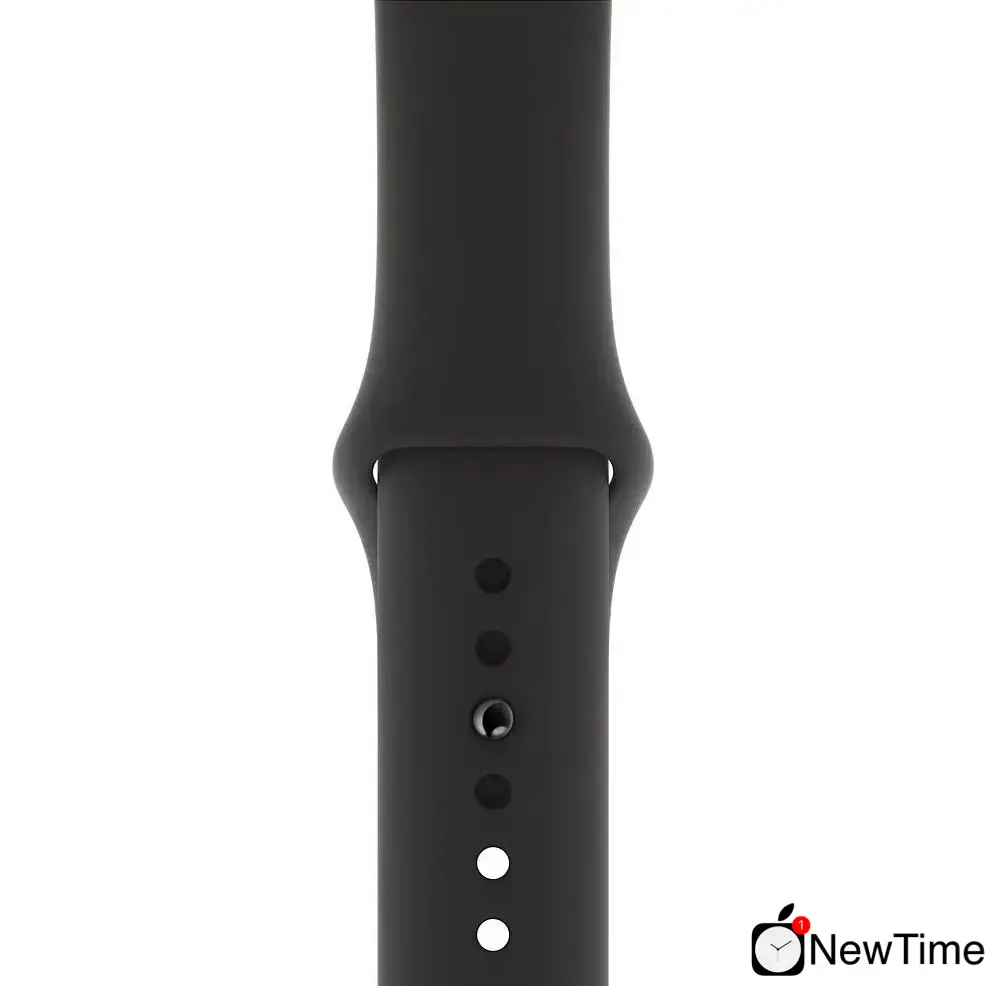 Apple Watch Series 5 GPS + Cellular 40mm Space Black Stainless Steel Case with Black Sport Band (MWWW2, MWX82)