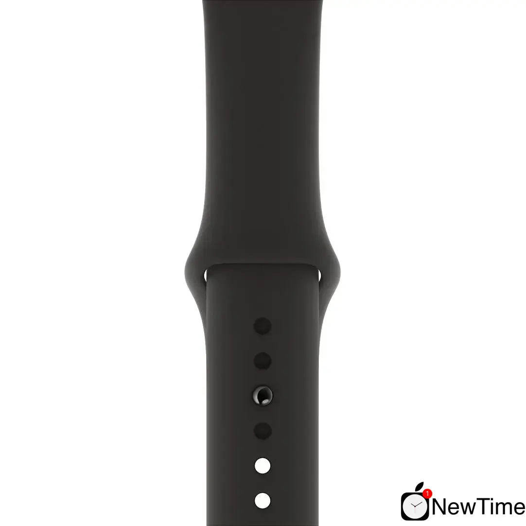 Apple Watch Series 5 GPS + Cellular 44mm Space Black Titanium Case with Black Sport Band (MWR52)