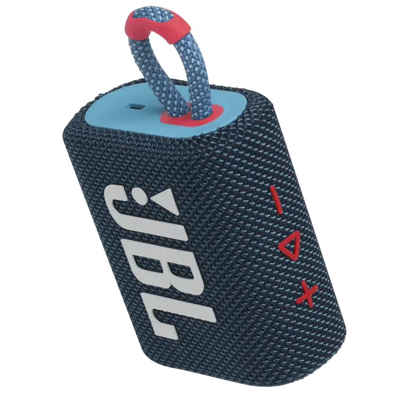 Колонка JBL Go 3 Blue Coral (JBLGO3BLUP)