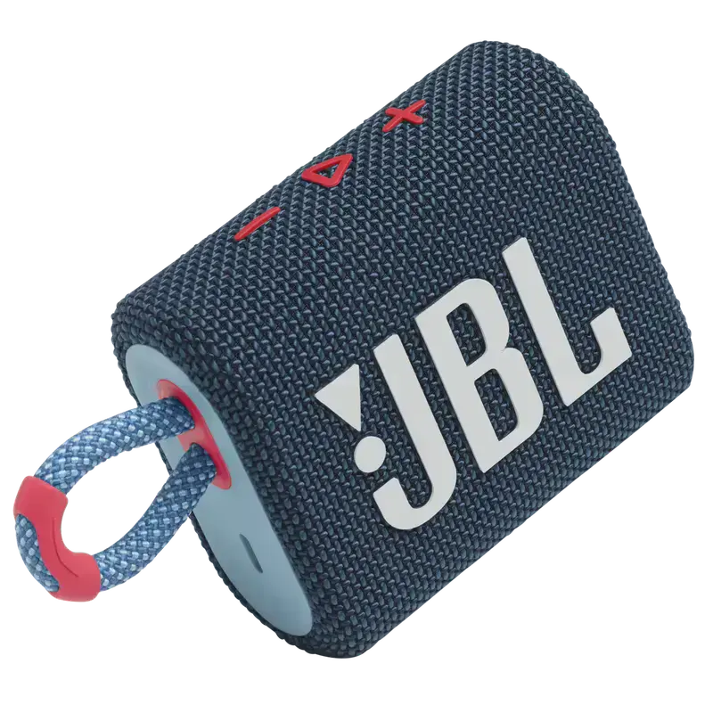 Колонка JBL Go 3 Blue Coral (JBLGO3BLUP)