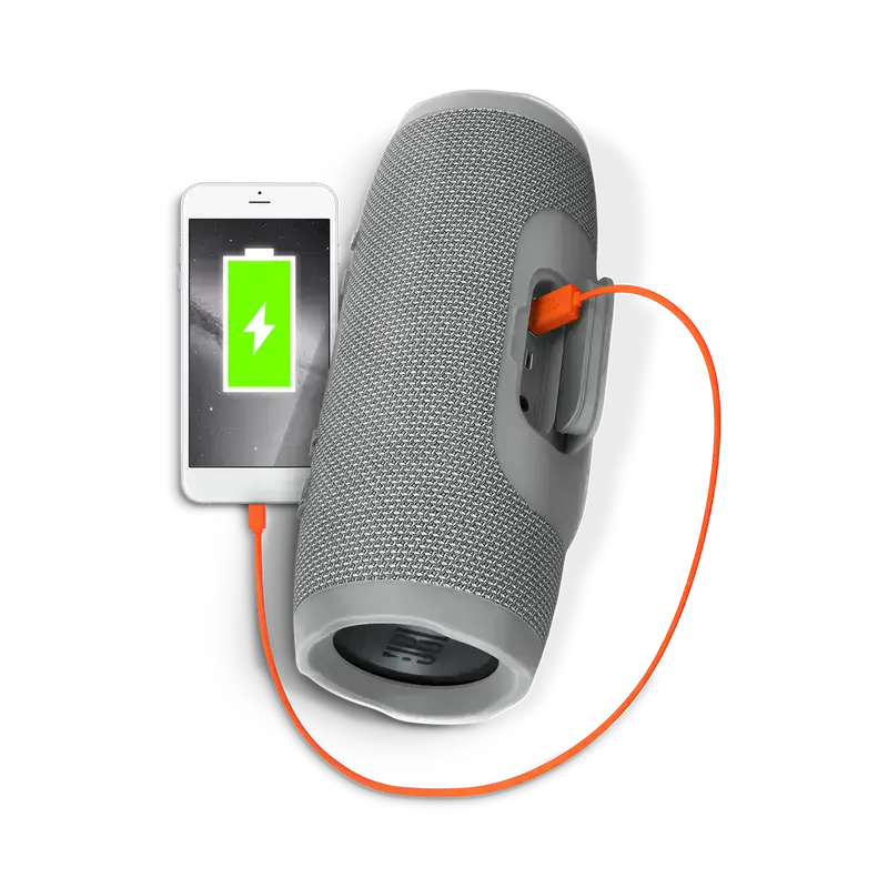 Портативна акустика JBL Charge 3 - Gray (JBLCHARGE3GRAYEU)