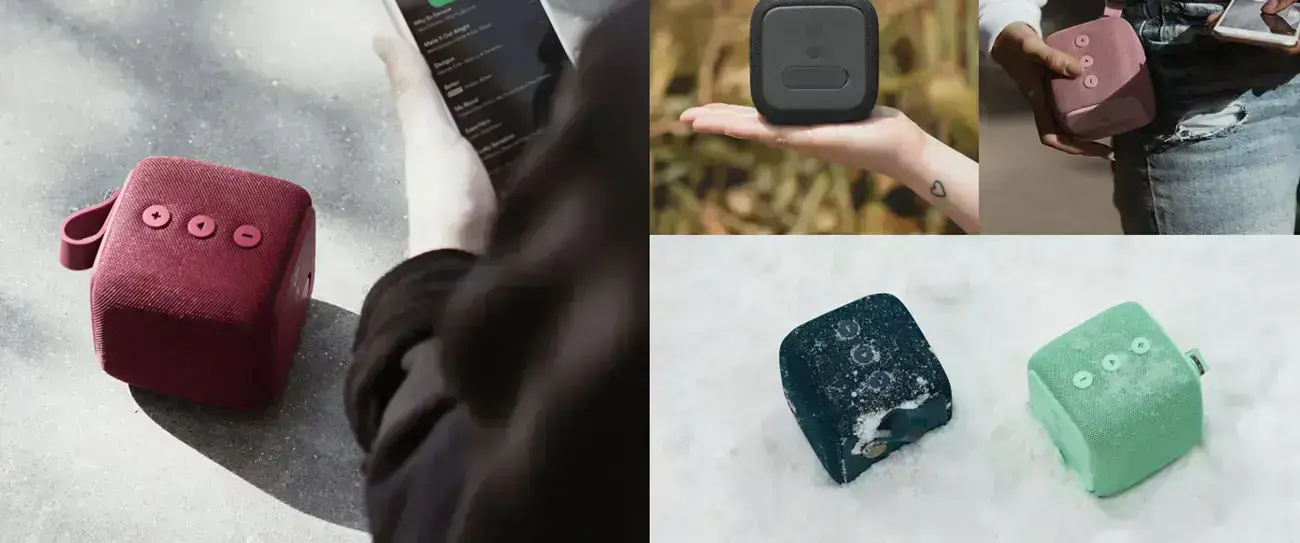 Колонка Fresh 'N Rebel Rockbox Bold S Waterproof Bluetooth Speaker Cloud (1RB6000CL)