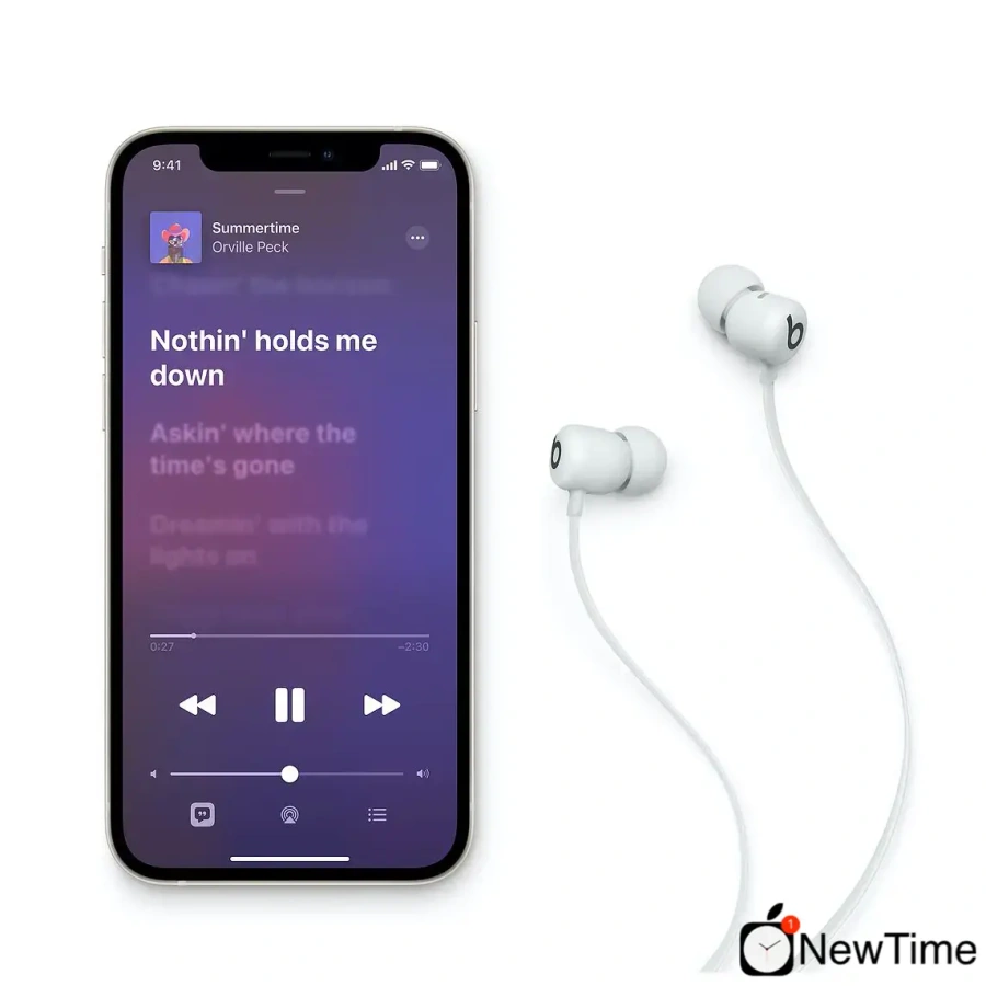 Наушники Beats Flex All-Day Wireless Earphones - Smoke Gray (MYME2)