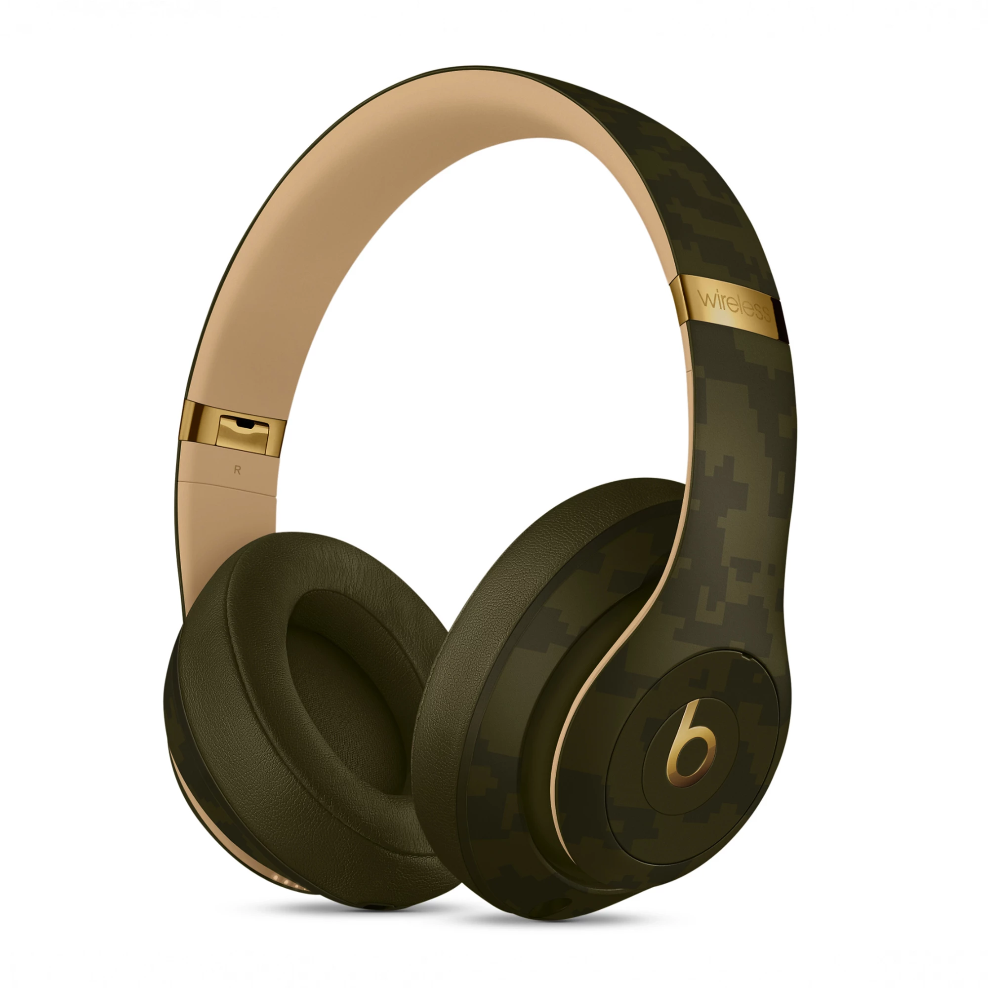 Навушники Beats Studio3 Wireless Headphones - Beats Camo Collection - Forest Green (MWUH2)