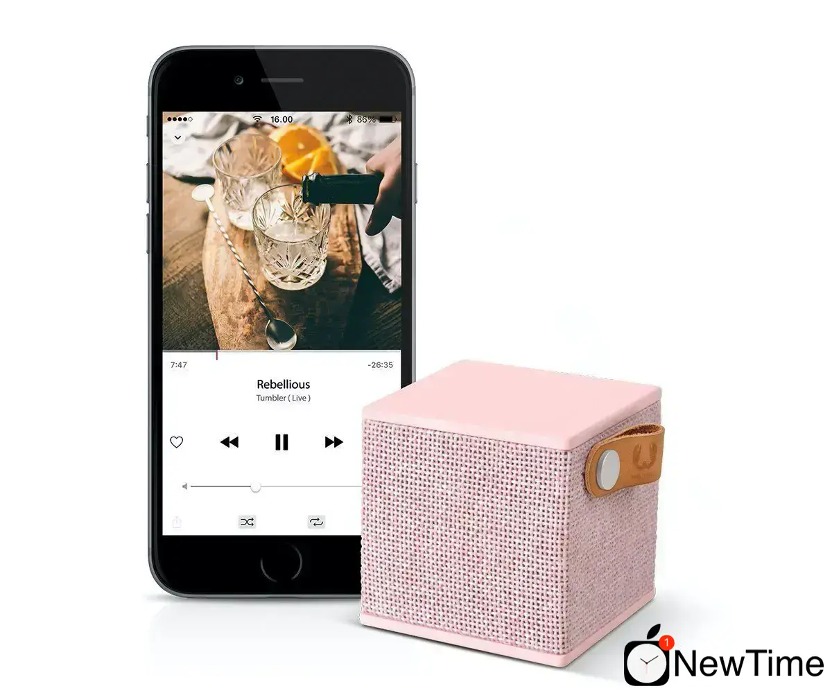 Колонка Fresh 'N Rebel Rockbox Cube Fabriq Edition Bluetooth Speaker Cupcake (1RB1000CU) 