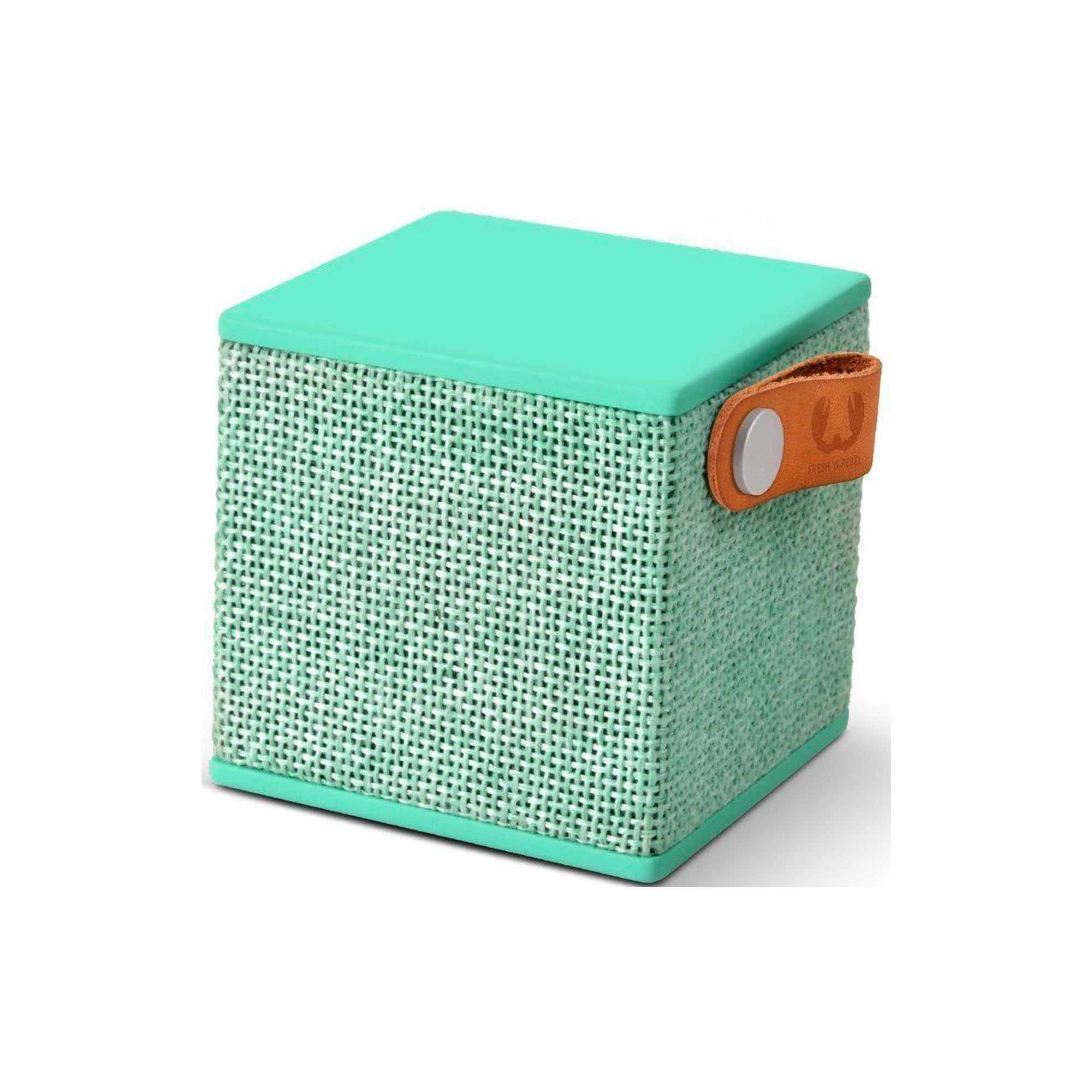 Fresh 'N Rebel Rockbox Cube Fabriq Edition Bluetooth Speaker Peppermint (1RB1000PT)