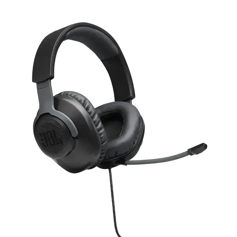 Комп'ютерна гарнітура JBL Quantum 100 Black (JBLQUANTUM100BLK)