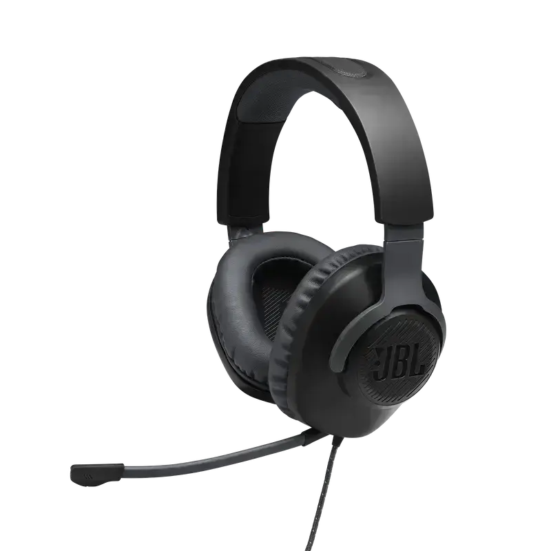 Комп'ютерна гарнітура JBL Quantum 100 Black (JBLQUANTUM100BLK)