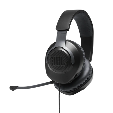 Комп'ютерна гарнітура JBL Quantum 100 Black (JBLQUANTUM100BLK)