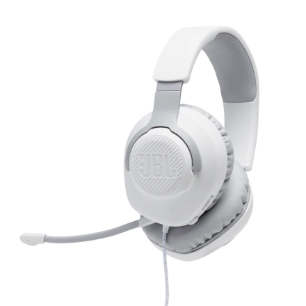 Комп'ютерна гарнітура JBL Quantum 100 White (JBLQUANTUM100WHT)