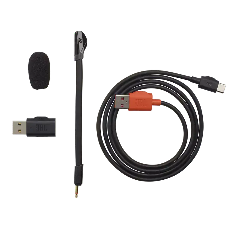 Комп'ютерна гарнітура JBL Quantum 350 Wireless Black (JBLQ350WLBLK)