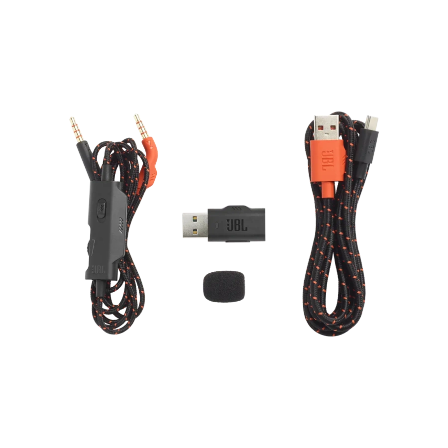 Комп'ютерна гарнітура JBL Quantum 810 Black (JBLQ810WLBLK)