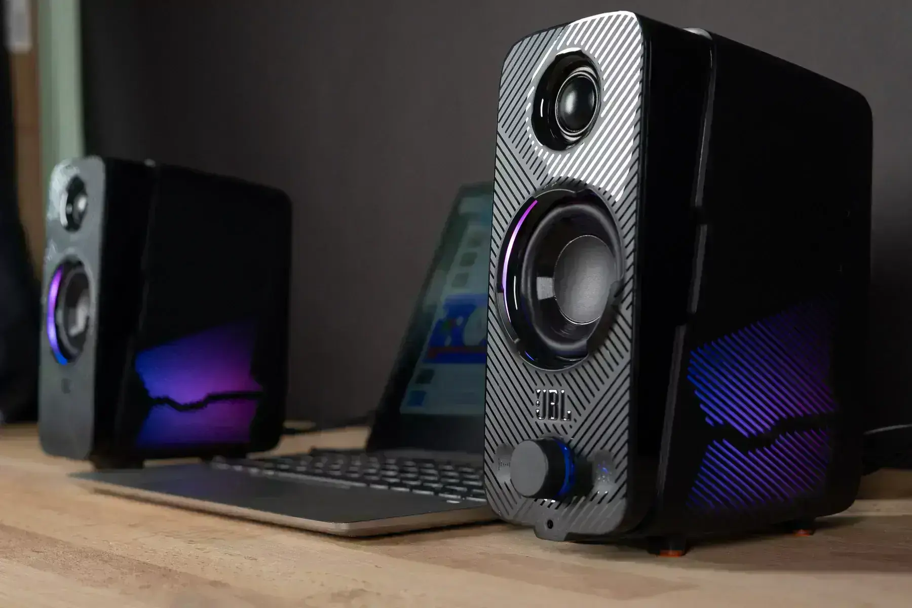Мультимедийная акустика JBL Quantum Duo Black (JBLQUANTUMDUOBLK)