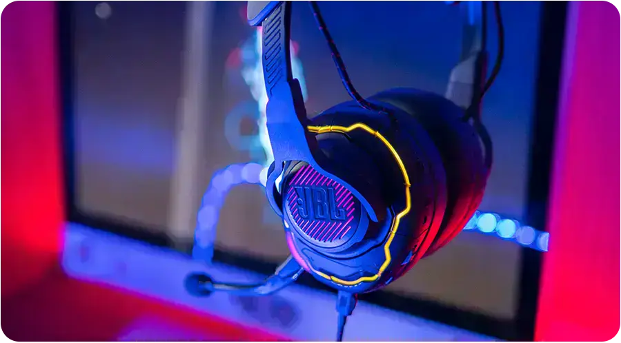 Комп'ютерна гарнітура JBL Quantum One Black (JBLQUANTUMONEBLK)