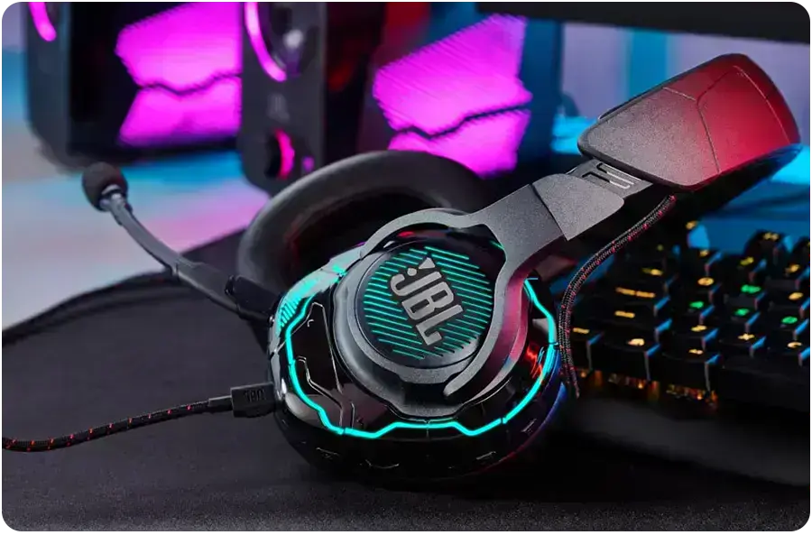 Комп'ютерна гарнітура JBL Quantum One Black (JBLQUANTUMONEBLK)
