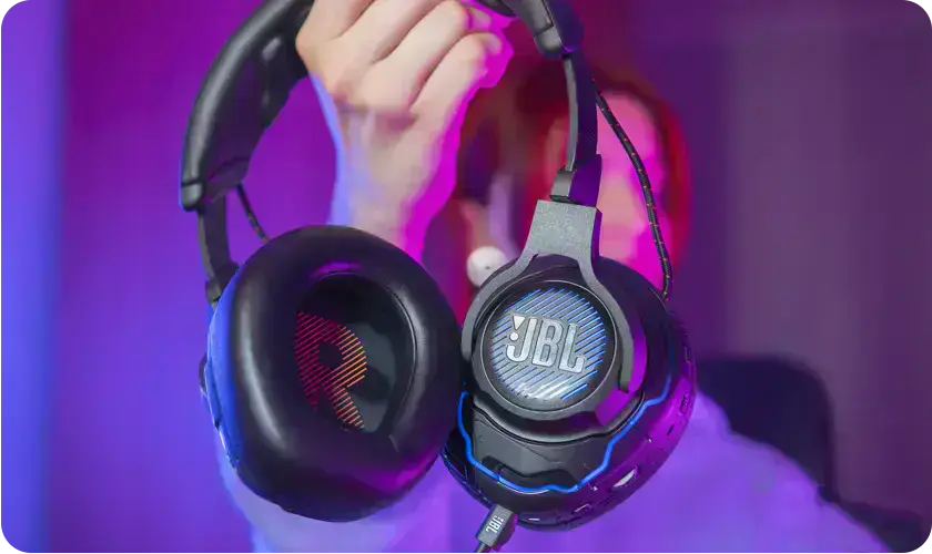 Комп'ютерна гарнітура JBL Quantum One Black (JBLQUANTUMONEBLK)